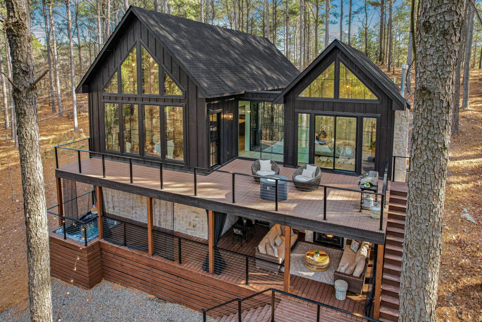 Luxury Broken Bow Cabin With Hot Tub On 3 Acres! Villa Exterior foto